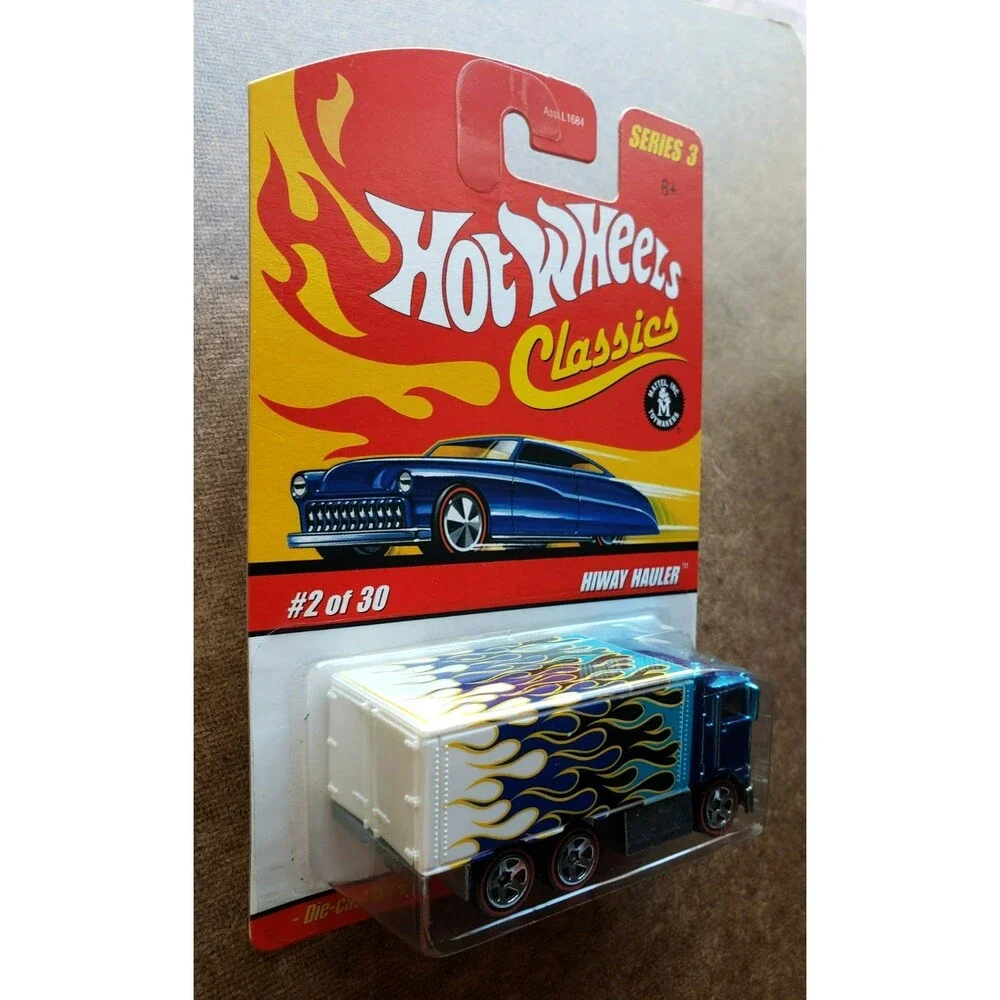2007 Hot Wheels HIWAY HAULER Spectraflame AQUA BLUE CLASSICS SERIES 3 1:64 RL5SP